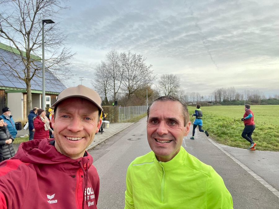 Oli und Dirk klein